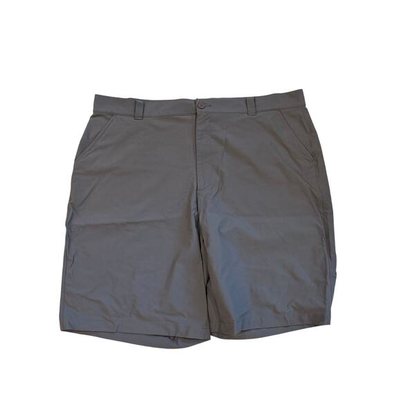 Under Armour Golf Shorts Mens 42 Gray Bent Grass Chino Performance Lightweight - Picture 1 of 7